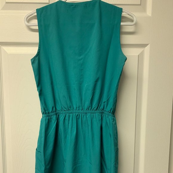 Turquoise Dress with Pockets - Picture 2 of 3